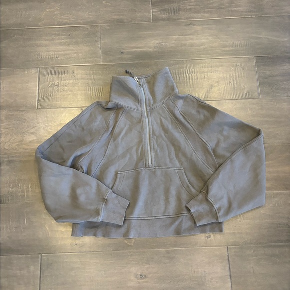 Lululemon Funnel Neck Half Zip in Rover XS/S - Picture 2 of 4